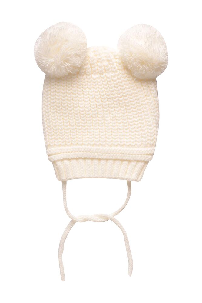 İpli Bebek Bere 0946 | Ekru
