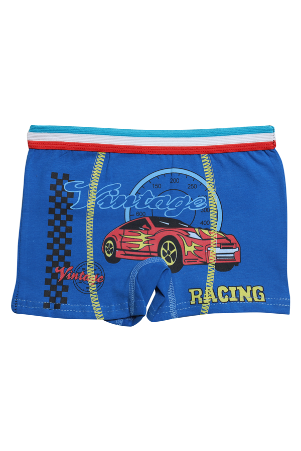 Baskılı Erkek Çocuk Boxer 8007-3 | Saks