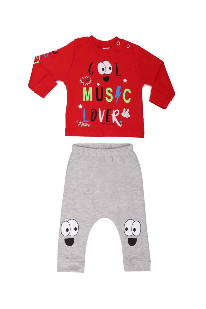 Hoppala Baby Cool Erkek 2'li Takım 2271 | Kırmızı