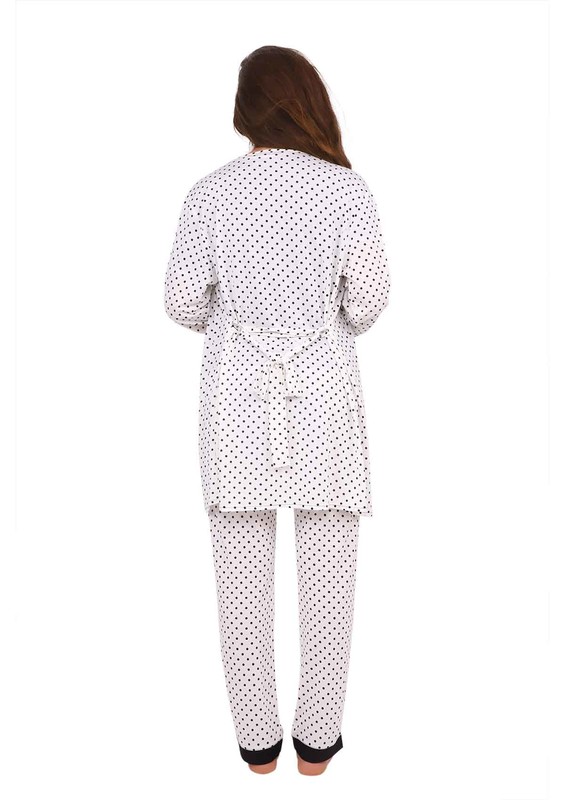 Пижама Jar Pierre 215 |чёрно-белый - Thumbnail