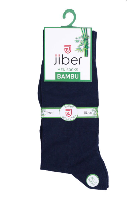 Бамбуковые носки JIBER 5500/синий - Thumbnail