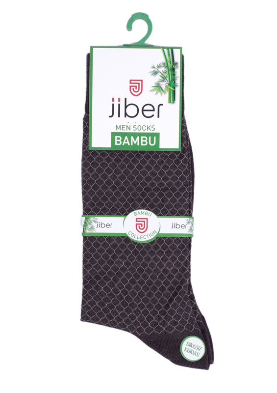 Бамбуковые носки Jiber 5502/коричневый - Thumbnail