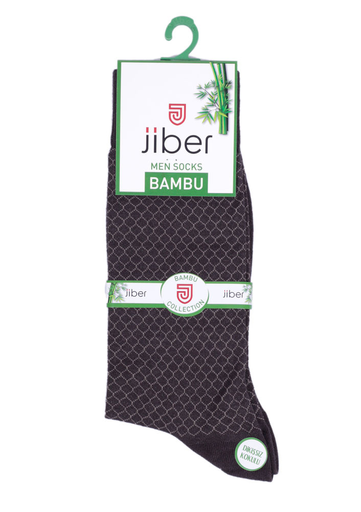 Бамбуковые носки Jiber 5502/коричневый