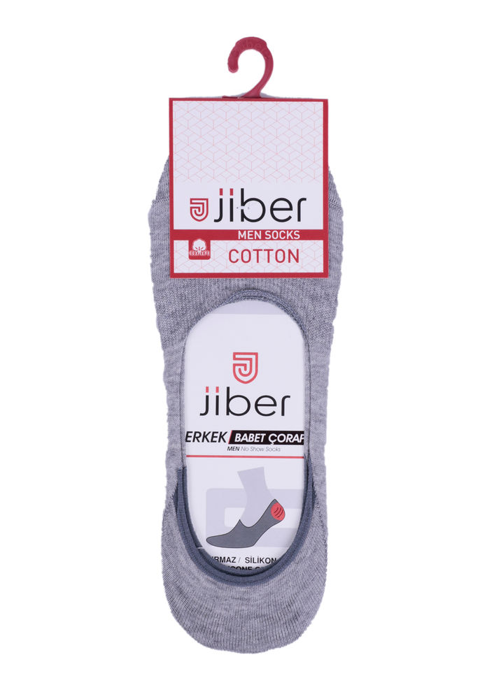 Носки-следки JIBER 7100/серый 