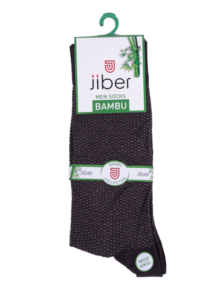 Бамбуковые носки Jiber 5501/коричневый