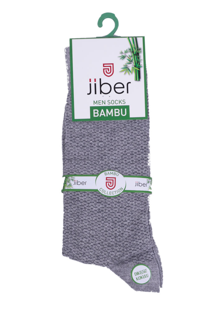 Бамбуковые носки JIBER 5501/серый 