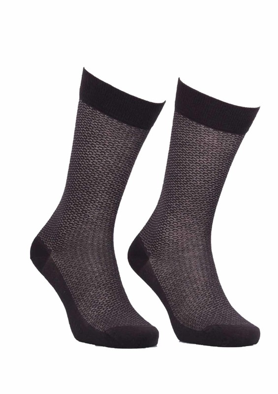 Бамбуковые носки Jiber 5501/коричневый - Thumbnail