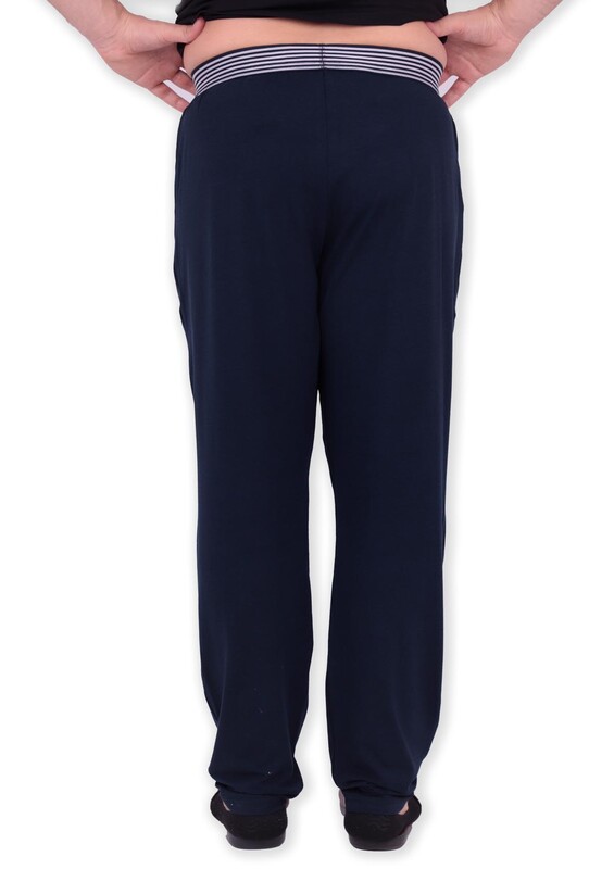 Мужские пижамные брюки JIBER 4633/синий - Thumbnail