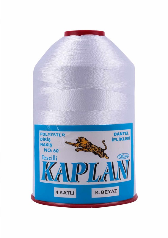 KAPLAN - Нитка для фриволите Kaplan 350 гр. № 60/снежно-белый 