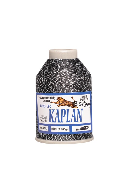 KAPLAN - Kaplan Sim İpi 100 Gr Beyaz Siyah