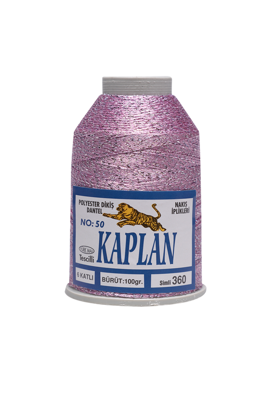 KAPLAN - Kaplan Simli Nakış İpi 6 Kat 50 No 100 gr. | 360