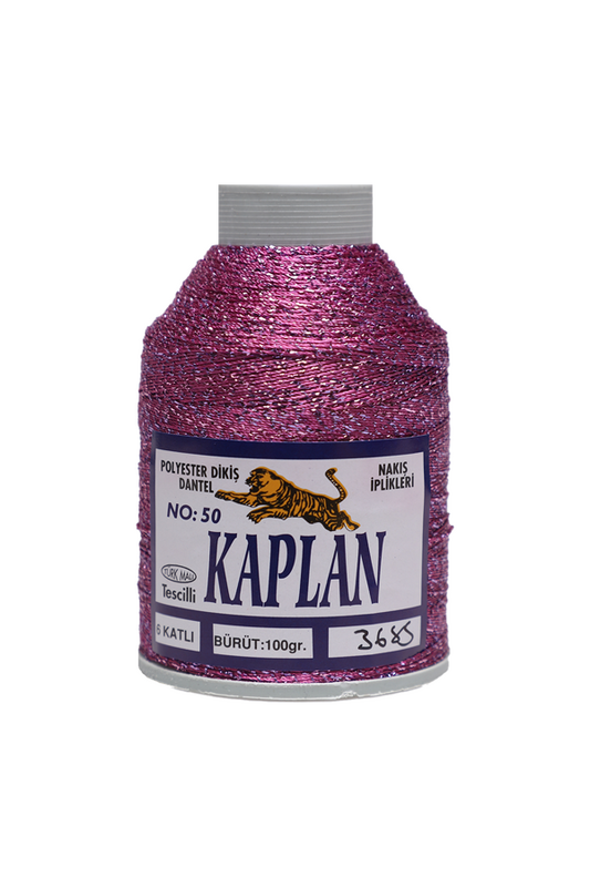 KAPLAN - Kaplan Simli Nakış İpi 6 Kat 50 No 100 gr. | 3685