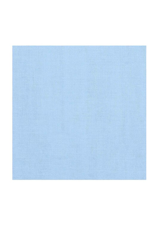 KAŞMİR - Бесшовный одноцветный платок Kaşmir 100см/26 светло-голубой 