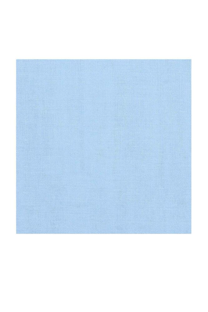 Бесшовный одноцветный платок Kaşmir 100см/26 светло-голубой 