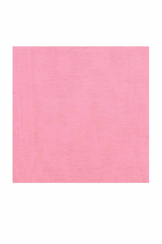 KAŞMİR - Бесшовный одноцветный платок Kaşmir 90см/47 светло-розовый 