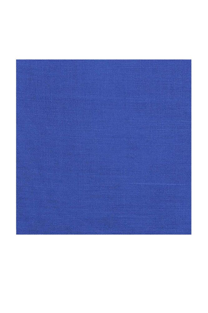 Бесшовный одноцветный платок Kaşmir 90см/20 синий-сакс