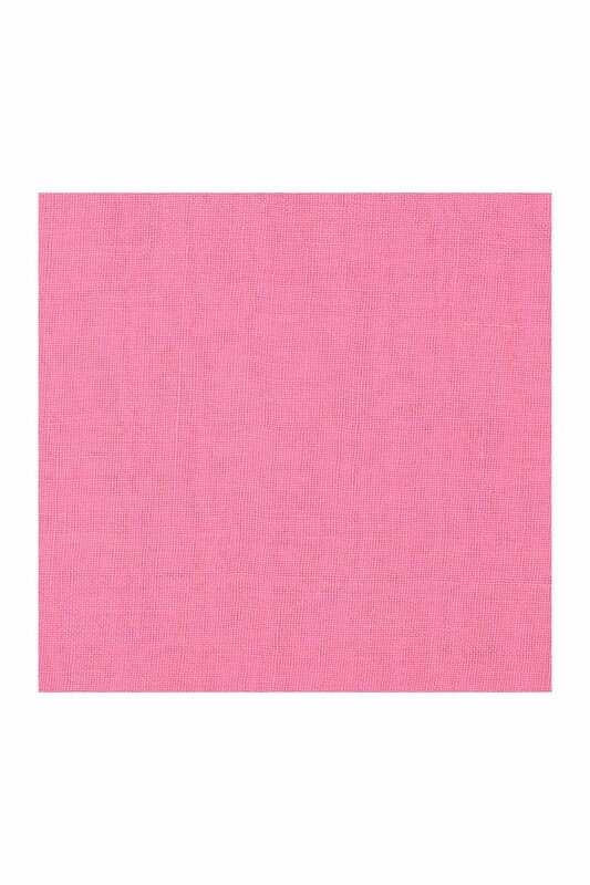 KAŞMİR - Бесшовный одноцветный платок Kaşmir 100см/47 светло-розовый 