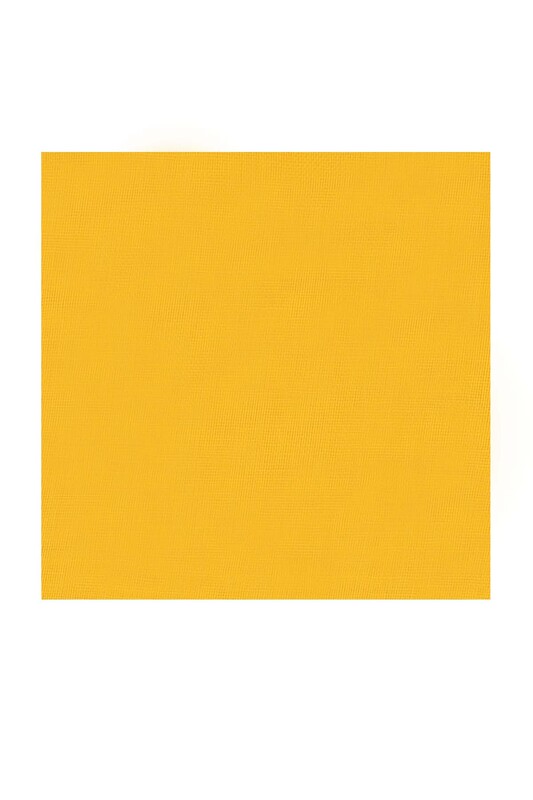 KAŞMİR - Бесшовный одноцветный платок Kaşmir 90см/23 жёлтый 