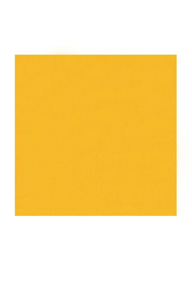 Бесшовный одноцветный платок Kaşmir 90см/23 жёлтый 