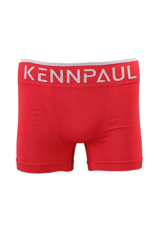 KENN PAUL - Erkek Düz Micro Boxer 700 | Kırmızı
