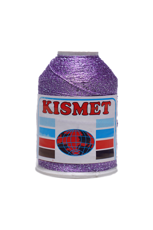KISMET - Kısmet Simli Çetik ve Patik İpi 100 gr. | Mor