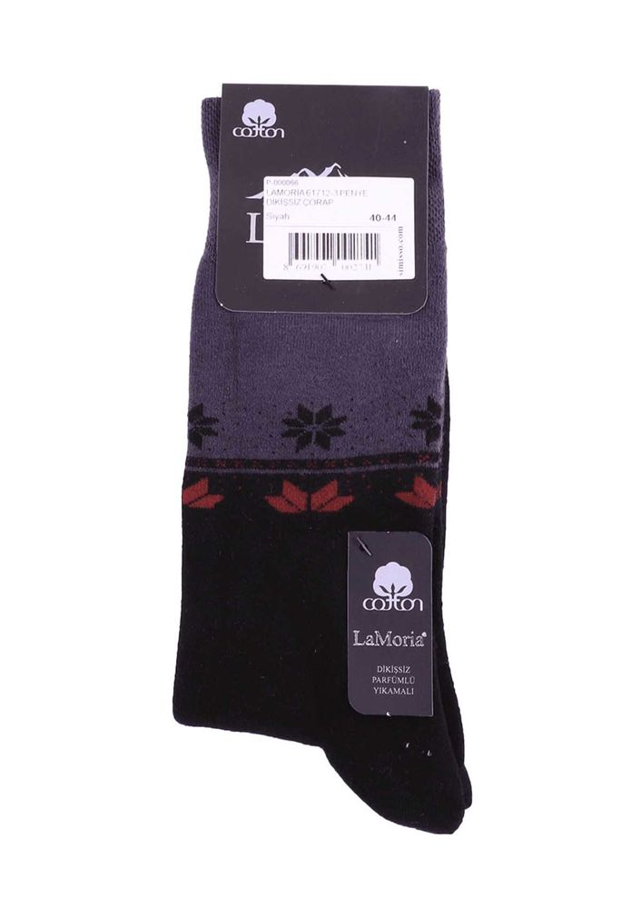 Бесшовные носки La Moria 61714/чёрный 