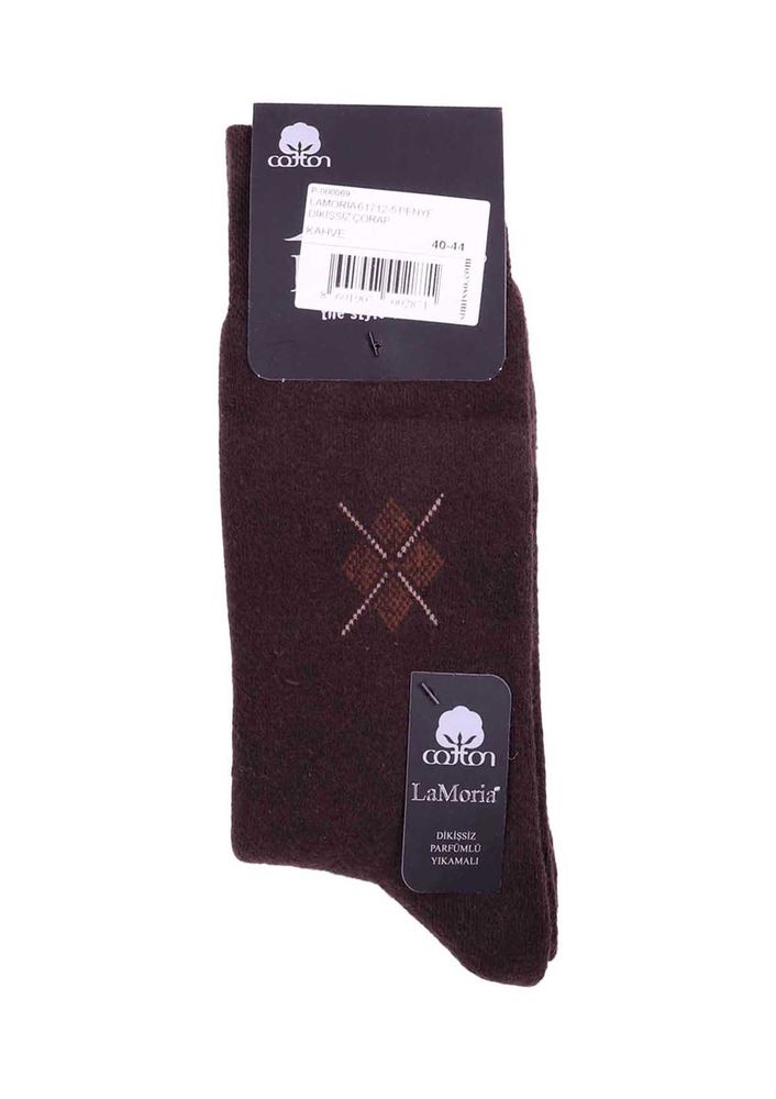 Бесшовные носки La Moria 61716 |коричневый