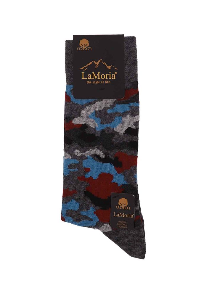 Бесшовные носки La Moria 31626/серый 