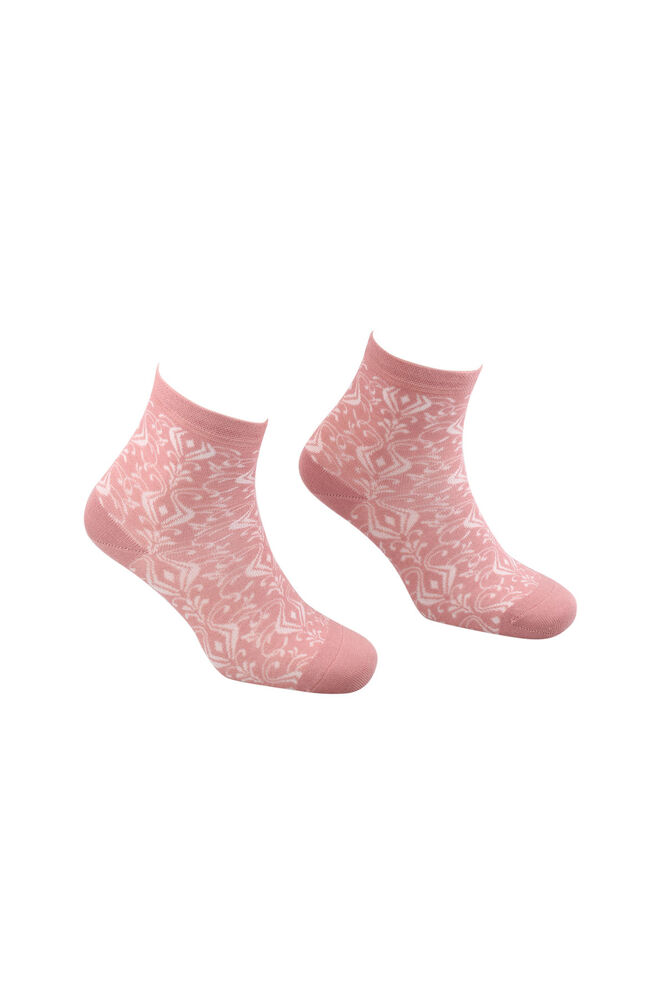 Бамбуковые носки La Moria с узорами 83422 | пудровый
