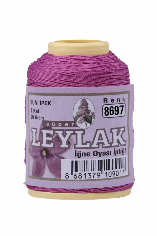 LEYLAK - Нить-кроше Leylak 20гр./8697