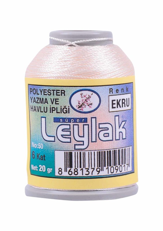 LEYLAK - Нить-кроше Leylak/экрю 