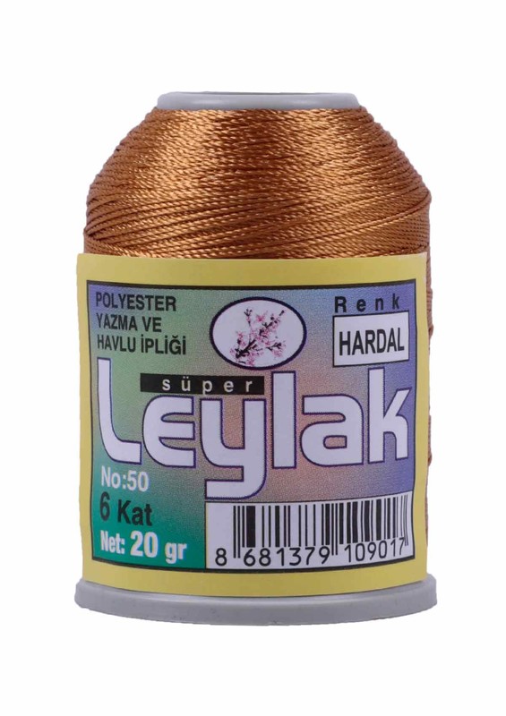 LEYLAK - Нить-кроше Leylak/горчичный 