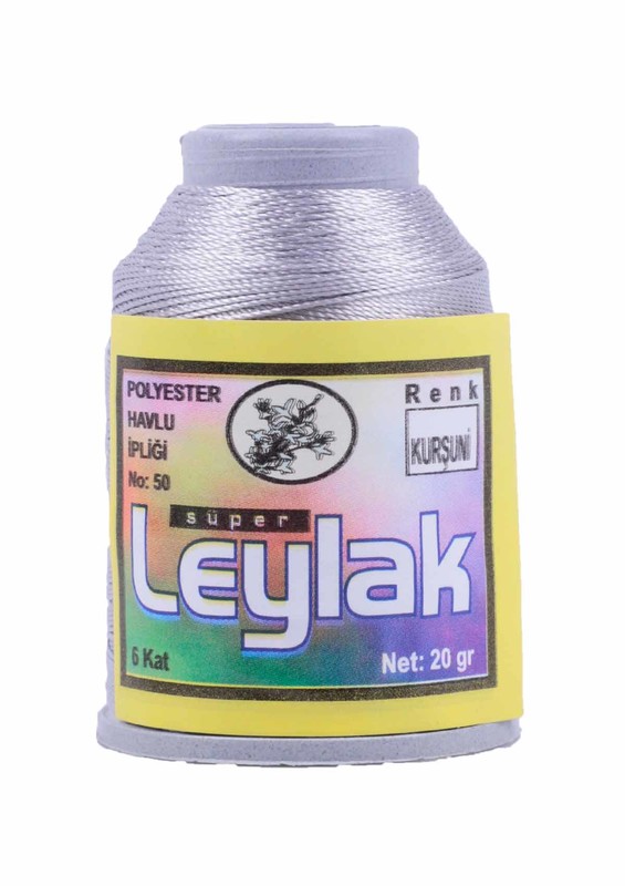 LEYLAK - Нить-кроше Leylak/свинцовый