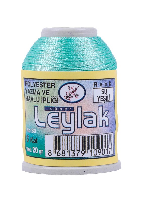LEYLAK - Нить-кроше Leylak 20гр./зелёно-голубой