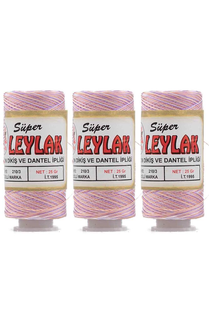 Leylak Naylon Dikiş ve Dantel İpliği 3 lü 3100