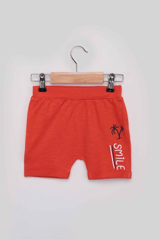 Комплект 'Smile' с шортами|оранжевый - Thumbnail