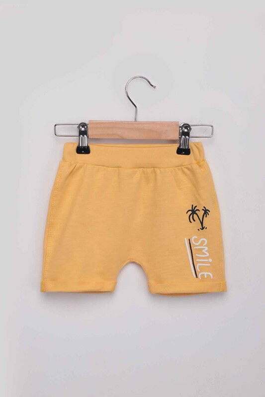 Комплект 'Smile' с шортами|жёлтый - Thumbnail