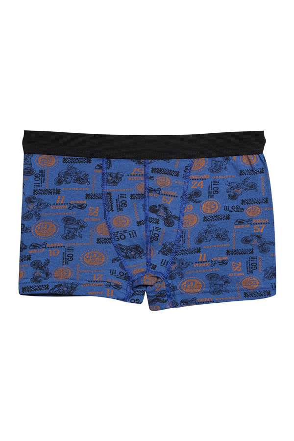 Desenli Erkek Çocuk Boxer 3001-1 | Saks