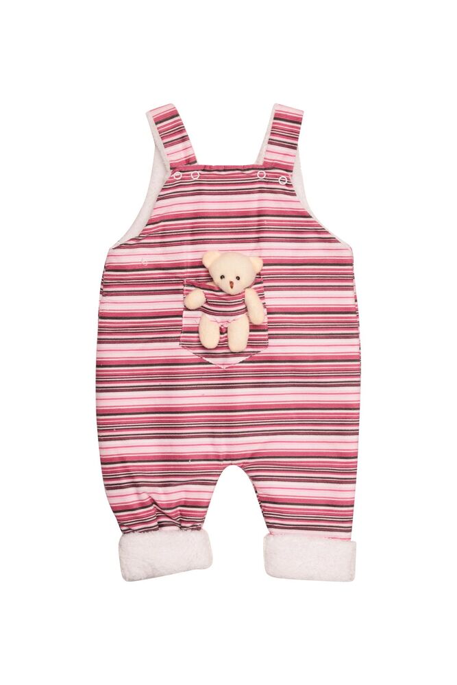 Çizgili Bebek 2 li Tulum 3043 | Pembe