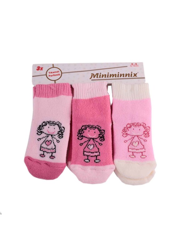 MİNİMİNNİX - Miniminnix Çorap 3 ' lü 033 | Standart