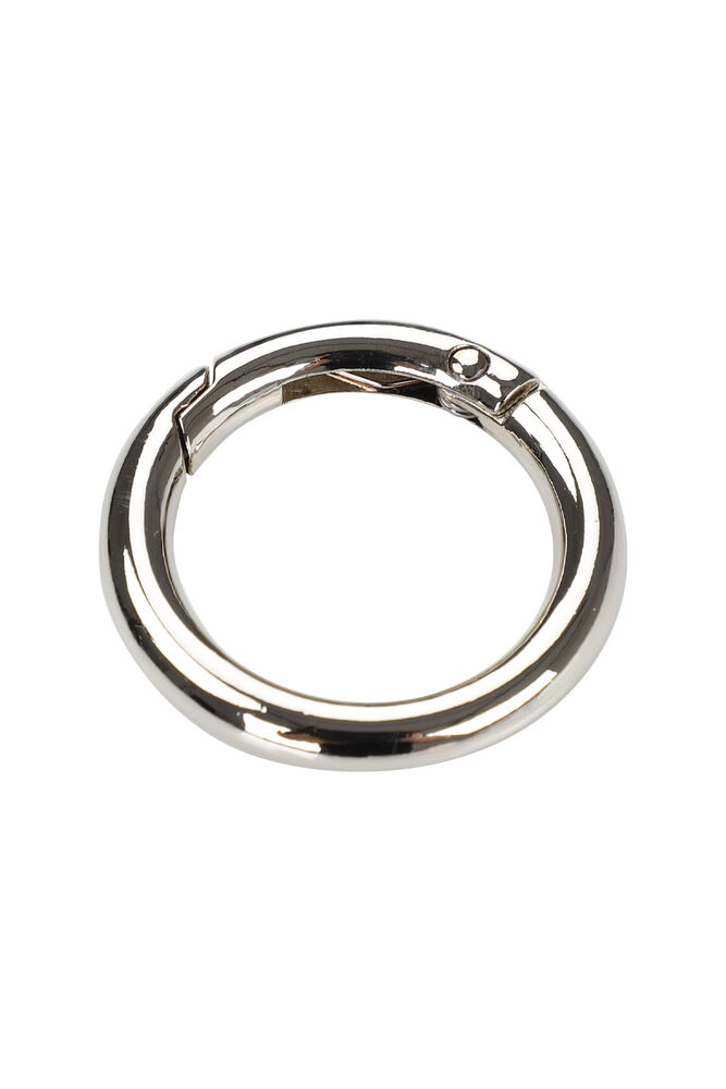 Металлическое кольцо для крепления сумок 2.5 см./серебряный 