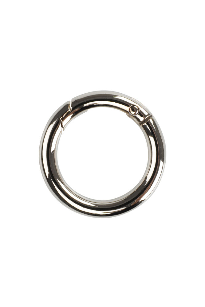 Металлическое кольцо для крепления сумок 2.5 см./серебряный 
