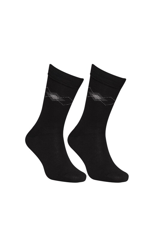 MOFİY - Erkek Soket Çorap 6510 | Siyah