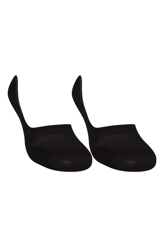 MOSAİC - Kadın Dikişsiz Bambu Babet Çorap 4020 | Siyah