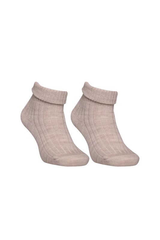 MOZAİK - Kadın Bot Çorap 30800 | Bej