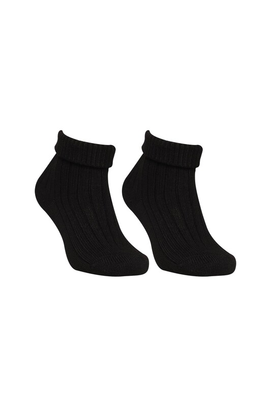 MOZAİK - Kadın Bot Çorap 30800 | Siyah