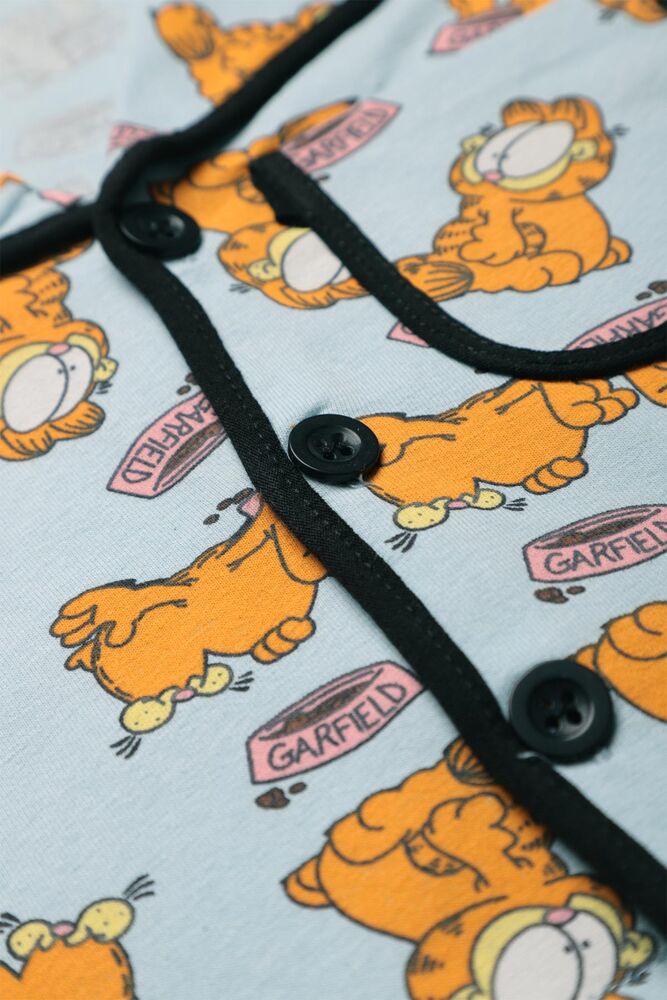 Baskılı Bebek Pijama Takımı 7667 | Açık Mavi
