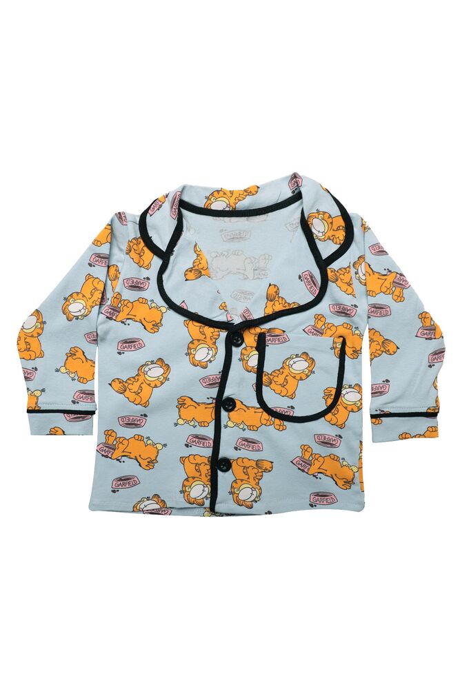 Baskılı Bebek Pijama Takımı 7667 | Açık Mavi