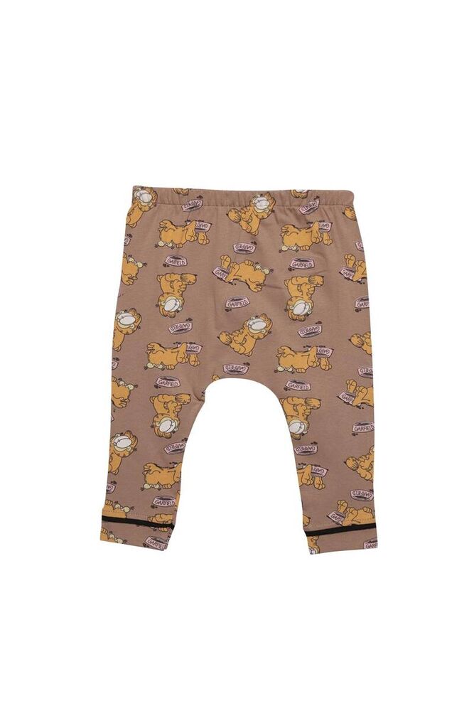Baskılı Bebek Pijama Takımı 7667 | Kahverengi