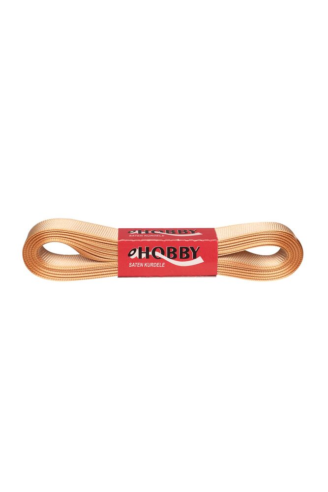 Saten Kurdele 10 mt 20 mm | Koyu Bej